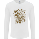 Join Our Coven Funny Halloween Pumpkin Mens Long Sleeve T-Shirt White