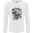 Join Our Coven Funny Halloween Pumpkin Mens Long Sleeve T-Shirt White