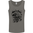 Join Our Coven Funny Halloween Pumpkin Mens Vest Tank Top Charcoal