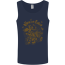 Join Our Coven Funny Halloween Pumpkin Mens Vest Tank Top Navy Blue