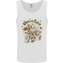Join Our Coven Funny Halloween Pumpkin Mens Vest Tank Top White