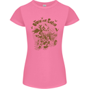 Join Our Coven Funny Halloween Pumpkin Womens Petite Cut T-Shirt Azalea