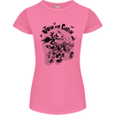 Join Our Coven Funny Halloween Pumpkin Womens Petite Cut T-Shirt Azalea