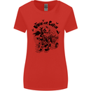Join Our Coven Funny Halloween Pumpkin Womens Wider Cut T-Shirt Red