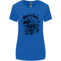 Join Our Coven Funny Halloween Pumpkin Womens Wider Cut T-Shirt Royal Blue