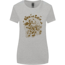 Join Our Coven Funny Halloween Pumpkin Womens Wider Cut T-Shirt Sports Grey