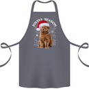 Joyful Season Christmas Funny Cat Xmas Cotton Apron 100% Organic Steel