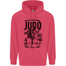 Judo Strength and Courage Martial Arts MMA Childrens Kids Hoodie Heliconia