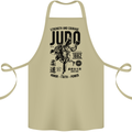 Judo Strength and Courage Martial Arts MMA Cotton Apron 100% Organic Khaki