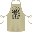 Judo Strength and Courage Martial Arts MMA Cotton Apron 100% Organic Khaki