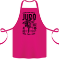 Judo Strength and Courage Martial Arts MMA Cotton Apron 100% Organic Pink