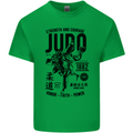 Judo Strength and Courage Martial Arts MMA Mens Cotton T-Shirt Tee Top Irish Green