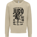 Judo Strength and Courage Martial Arts MMA Mens Sweatshirt Jumper Sand