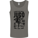 Judo Strength and Courage Martial Arts MMA Mens Vest Tank Top Charcoal