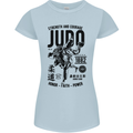 Judo Strength and Courage Martial Arts MMA Womens Petite Cut T-Shirt Light Blue