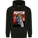 Juicy Rap Music Hip Hop Rapper Childrens Kids Hoodie Black