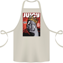 Juicy Rap Music Hip Hop Rapper Cotton Apron 100% Organic Natural
