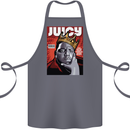 Juicy Rap Music Hip Hop Rapper Cotton Apron 100% Organic Steel