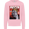 Juicy Rap Music Hip Hop Rapper Kids Sweatshirt Jumper Light Pink