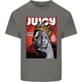 Juicy Rap Music Hip Hop Rapper Kids T-Shirt Childrens Charcoal