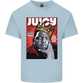 Juicy Rap Music Hip Hop Rapper Kids T-Shirt Childrens Light Blue