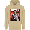 Juicy Rap Music Hip Hop Rapper Mens 80% Cotton Hoodie Sand