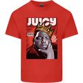 Juicy Rap Music Hip Hop Rapper Mens Cotton T-Shirt Tee Top Red