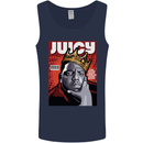 Juicy Rap Music Hip Hop Rapper Mens Vest Tank Top Navy Blue