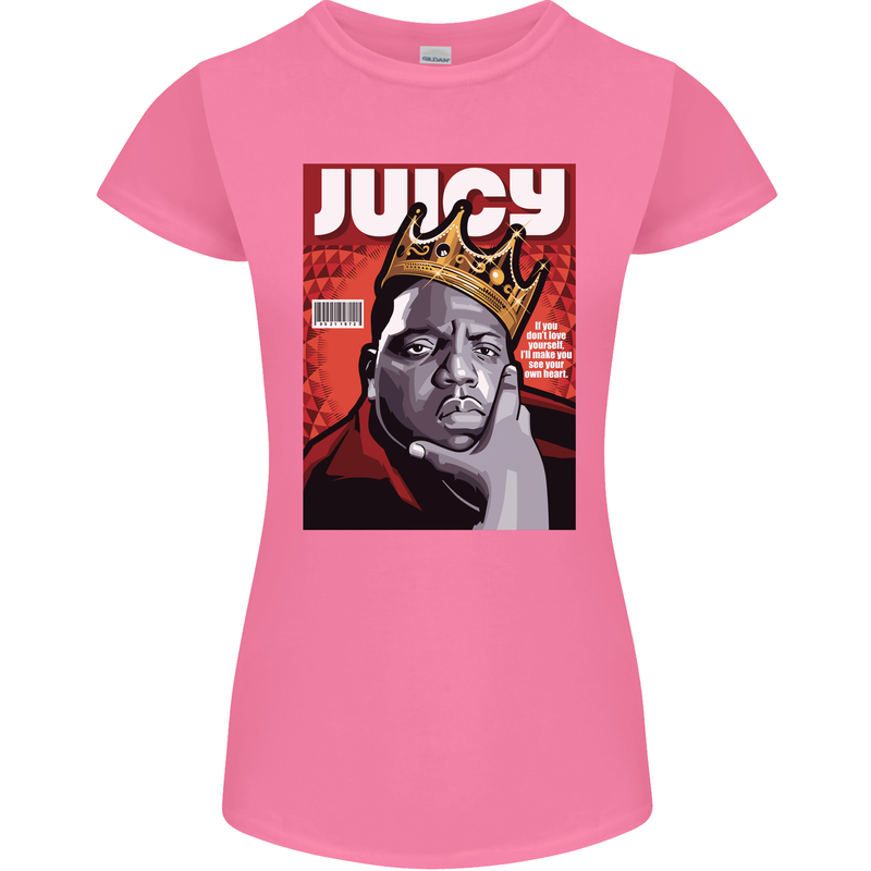 Juicy Rap Music Hip Hop Rapper Womens Petite Cut T-Shirt Azalea