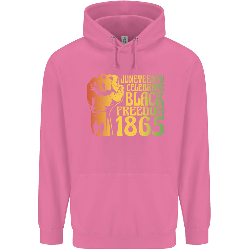 Juneteenth Black Lives Matter Freedom Childrens Kids Hoodie Azalea