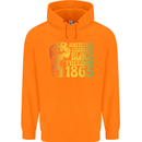 Juneteenth Black Lives Matter Freedom Childrens Kids Hoodie Orange
