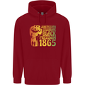 Juneteenth Black Lives Matter Freedom Childrens Kids Hoodie Red