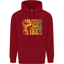 Juneteenth Black Lives Matter Freedom Childrens Kids Hoodie Red