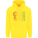 Juneteenth Black Lives Matter Freedom Childrens Kids Hoodie Yellow