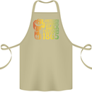 Juneteenth Black Lives Matter Freedom Cotton Apron 100% Organic Khaki