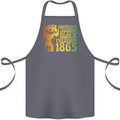 Juneteenth Black Lives Matter Freedom Cotton Apron 100% Organic Steel