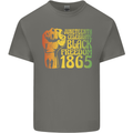 Juneteenth Black Lives Matter Freedom Kids T-Shirt Childrens Charcoal