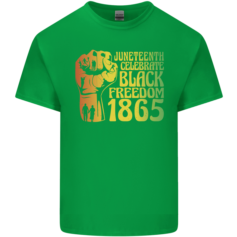 Juneteenth Black Lives Matter Freedom Kids T-Shirt Childrens Irish Green