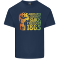 Juneteenth Black Lives Matter Freedom Kids T-Shirt Childrens Navy Blue