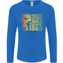 Juneteenth Black Lives Matter Freedom Mens Long Sleeve T-Shirt Royal Blue