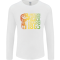 Juneteenth Black Lives Matter Freedom Mens Long Sleeve T-Shirt White