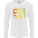 Juneteenth Black Lives Matter Freedom Mens Long Sleeve T-Shirt White
