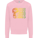 Juneteenth Black Lives Matter Freedom Mens Sweatshirt Jumper Light Pink