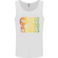 Juneteenth Black Lives Matter Freedom Mens Vest Tank Top White