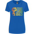 Juneteenth Black Lives Matter Freedom Womens Wider Cut T-Shirt Royal Blue