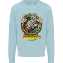 Juneteenth Black Lives Matter History Kids Sweatshirt Jumper Light Blue