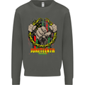 Juneteenth Black Lives Matter History Kids Sweatshirt Jumper Storm Grey