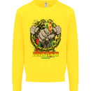 Juneteenth Black Lives Matter History Kids Sweatshirt Jumper Yellow