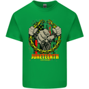 Juneteenth Black Lives Matter History Kids T-Shirt Childrens Irish Green