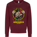 Juneteenth Black Lives Matter History Mens Sweatshirt Jumper Maroon